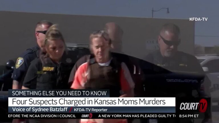 All four suspects are facing charges that include two counts of murder, two counts of kidnapping and one count of conspiracy to commit murder in the deaths of Veronica Butler and Jillian Kelley.