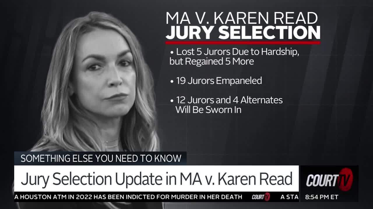 After day 5 of jury selection in the Karen Read trial, 19 jurors were empaneled.