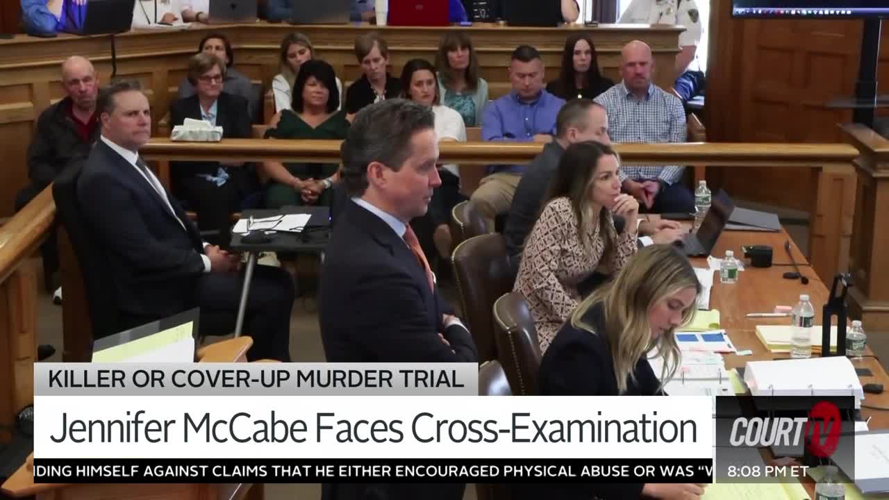 Defense Attorney Alan Jackson’s cross-examination of Jennifer McCabe suggested McCabe colluded with her husband and family members to cover up the beating death John O’Keefe.