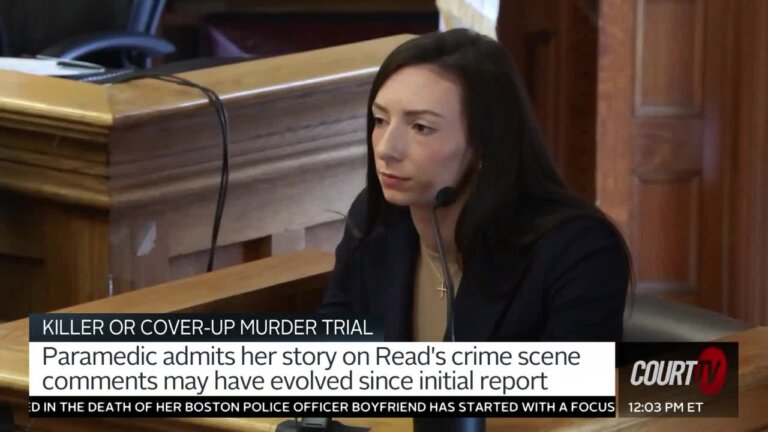 Witness testifies in Karen Read trial.