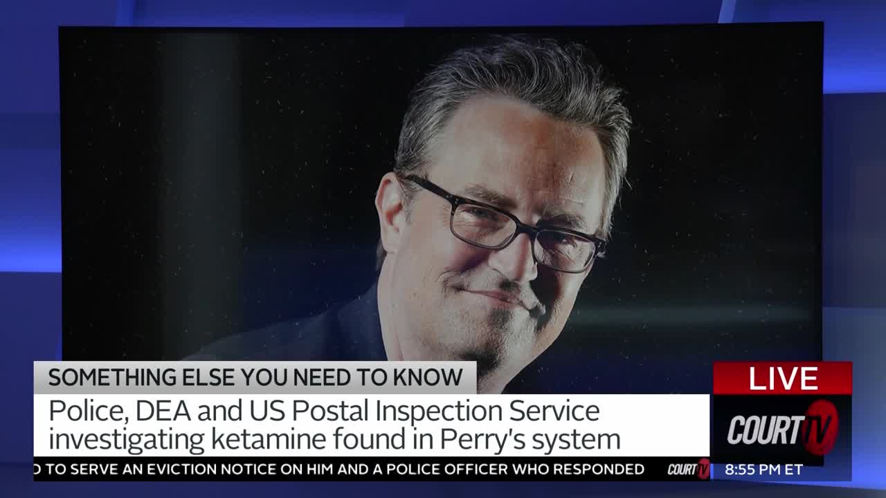 Matthew Perry was found unresponsive in the hot tub of his Los Angeles home. An investigation has been opened into his death and authorities are trying to find how he received the ketamine, which was ruled a contributing factor in his death.