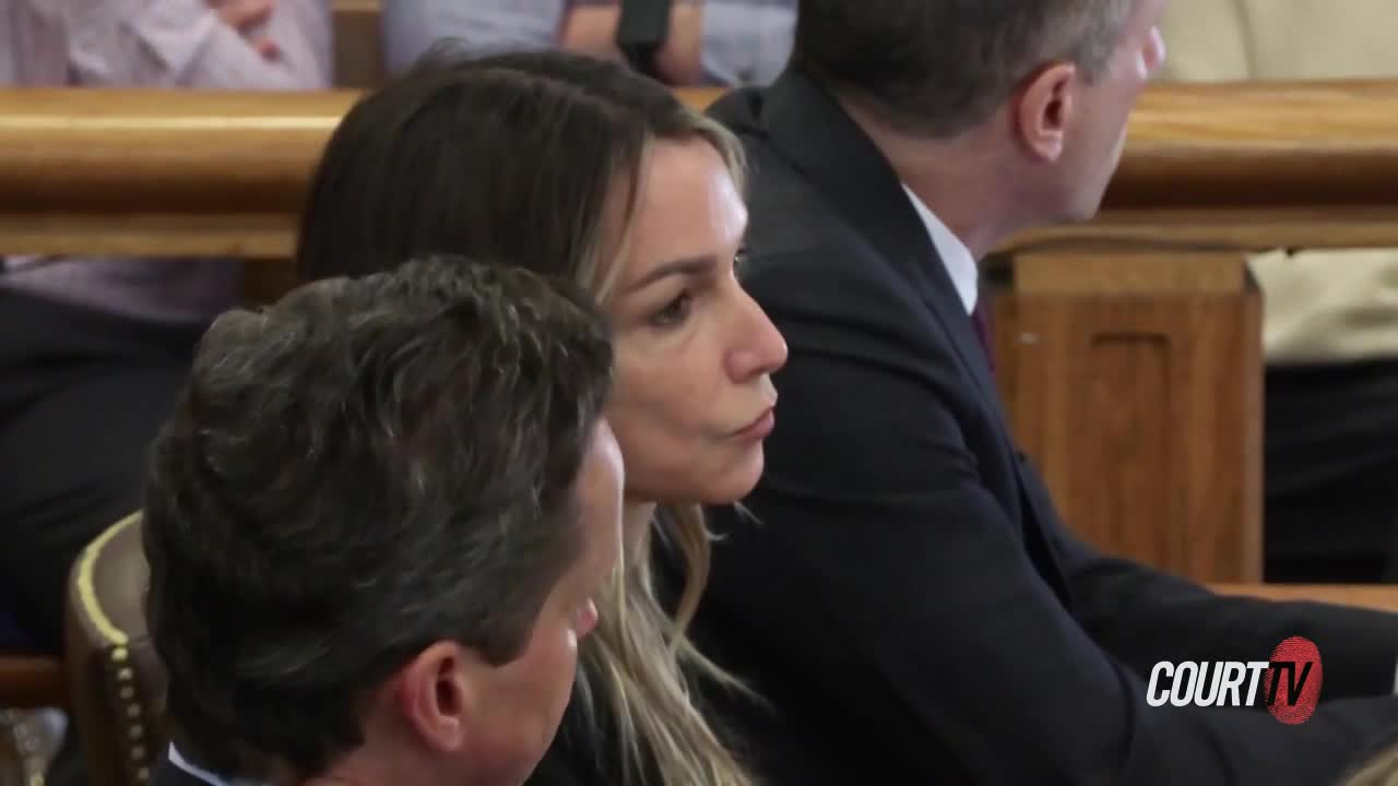 Karen Read sits in court