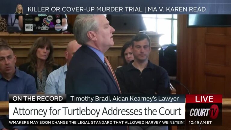 Turtleboy's attorney addresses the court