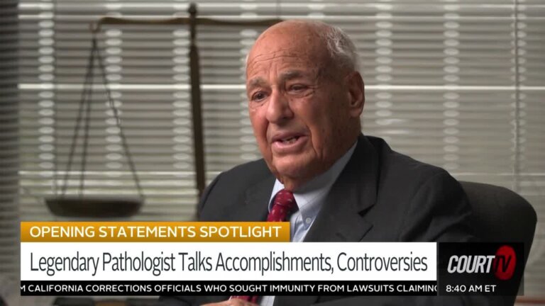 cyril wecht speaks to courttv