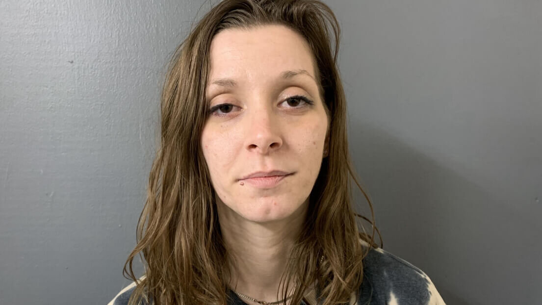 female mugshot