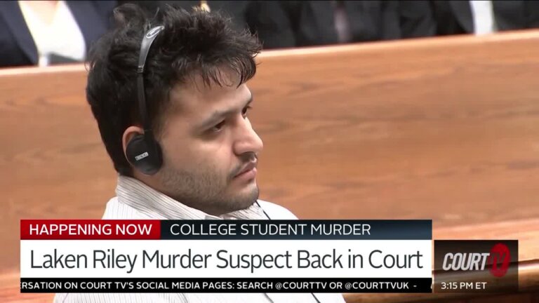 VIDEO: The man accused of murdering nursing student Laken Riley entered a plea of not guilty at his arraignment Friday. Jose Ibarra was arrested or the murder of Riley, who was killed while jogging on the University of Georgia campus.
