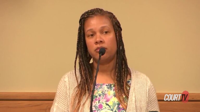 Sonya Henry testifies in court