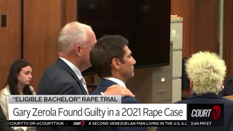 Former Boston attorney, Gary Zerola, who was once named one of People magazine’s most eligible bachelors was found guilty of rape on Wednesday after a jury deliberated for five hours.