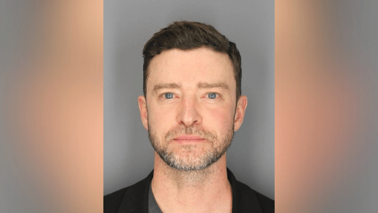 Justin Timberlake Mugshot