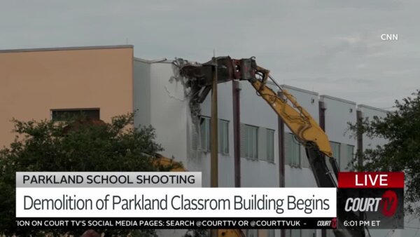 Families of the victims in the Parkland School Shooting will have one less physical reminder of that tragic day as crews started demolishing a Marjory Stoneman Douglas school building where 17 people were killed by Nikolas Cruz in 2018.