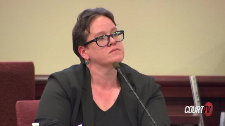 Marissa Poppell testifies in court