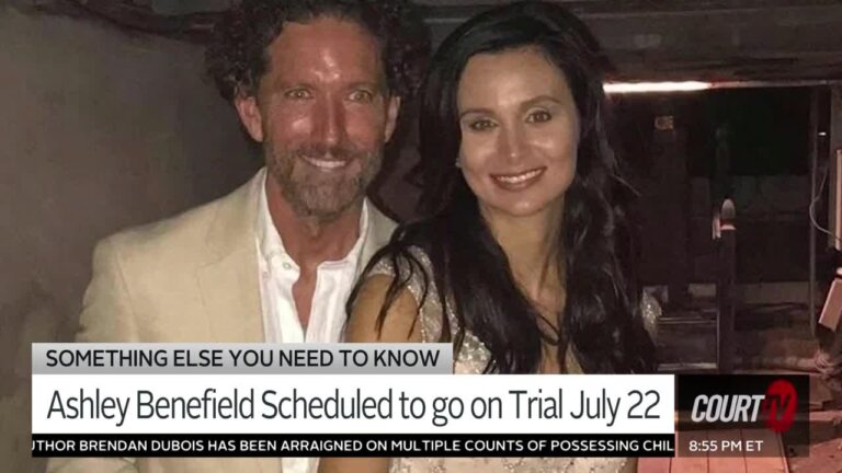 Former ballerina, Ashley Benefield, is charged with second-degree murder in the death of her husband, Douglas Benefield. The Black Swan Murder Trial is scheduled to start in late July.