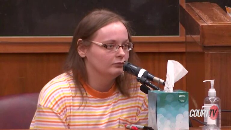 Rebecca Dishman testifies