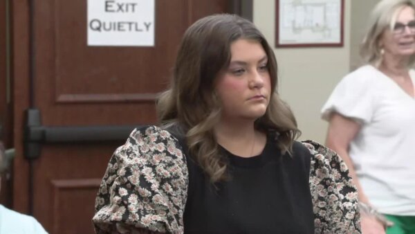 woman appears in court