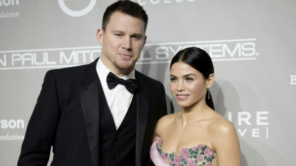 Channing Tatum and Jenna Dewan on the red carpet