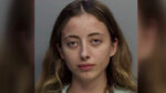 Mug shot of a 20-something skinny woman with long blonde hair.