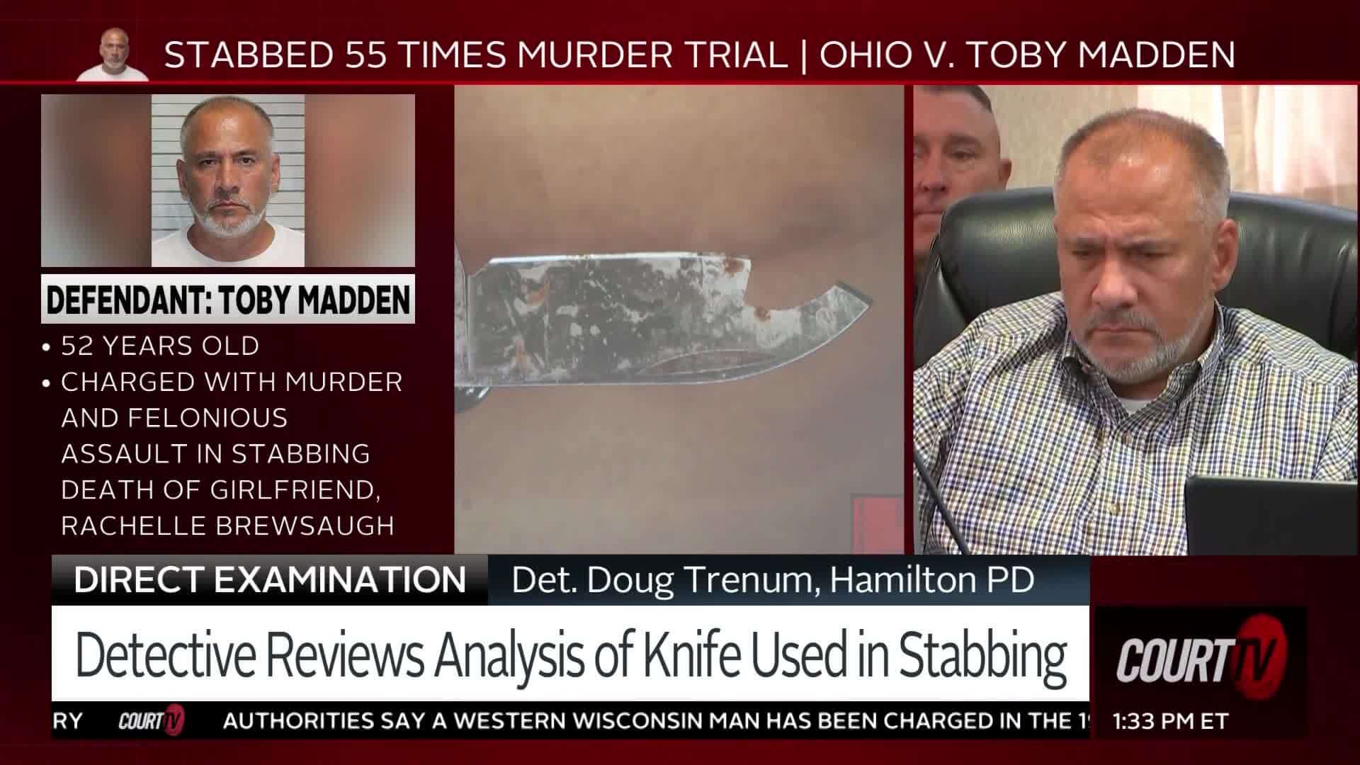 Stabbed 55 Times Murder Trial: Jury Sees Murder Weapon Up Close | Court ...