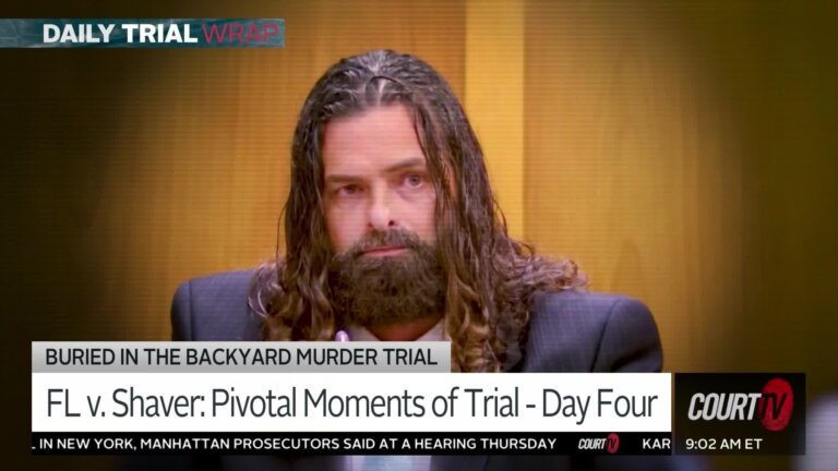 man with long hair testifies