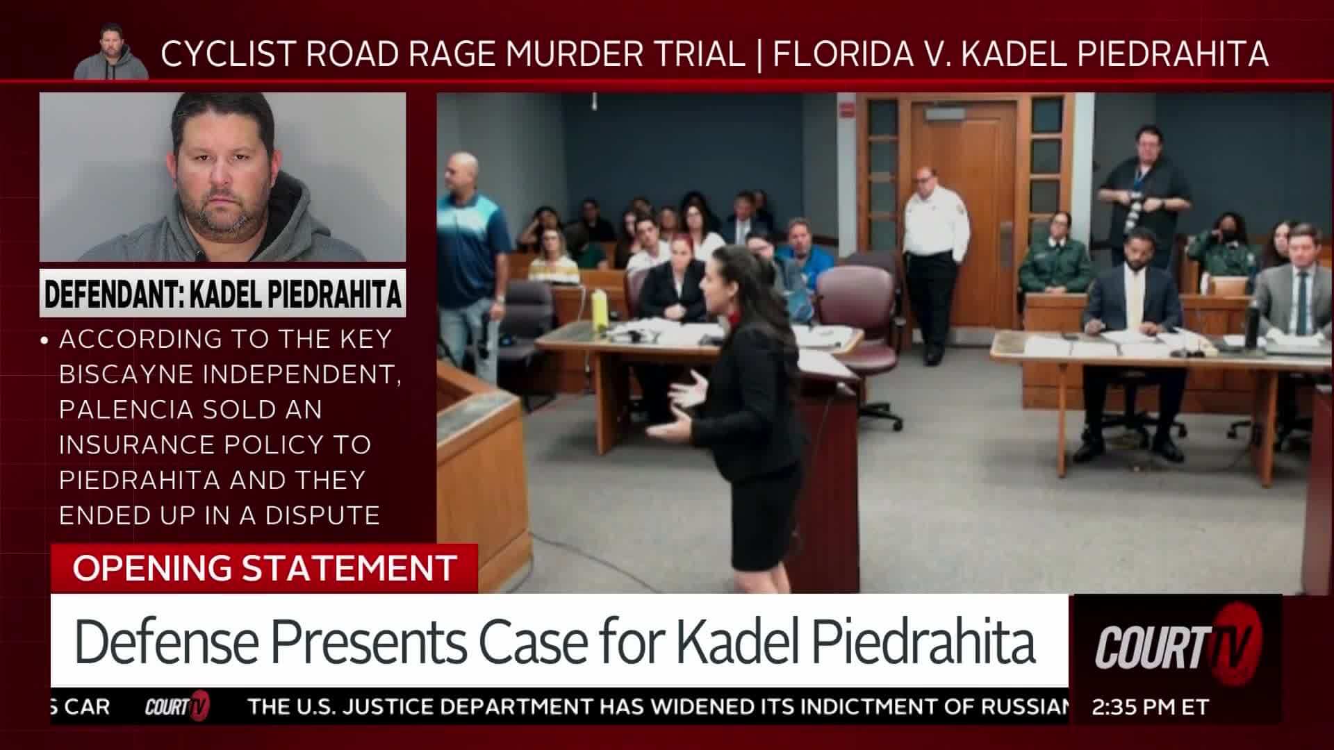 Cyclist Road Rage Murder Trial: Defense Opening Statement | Court TV Video