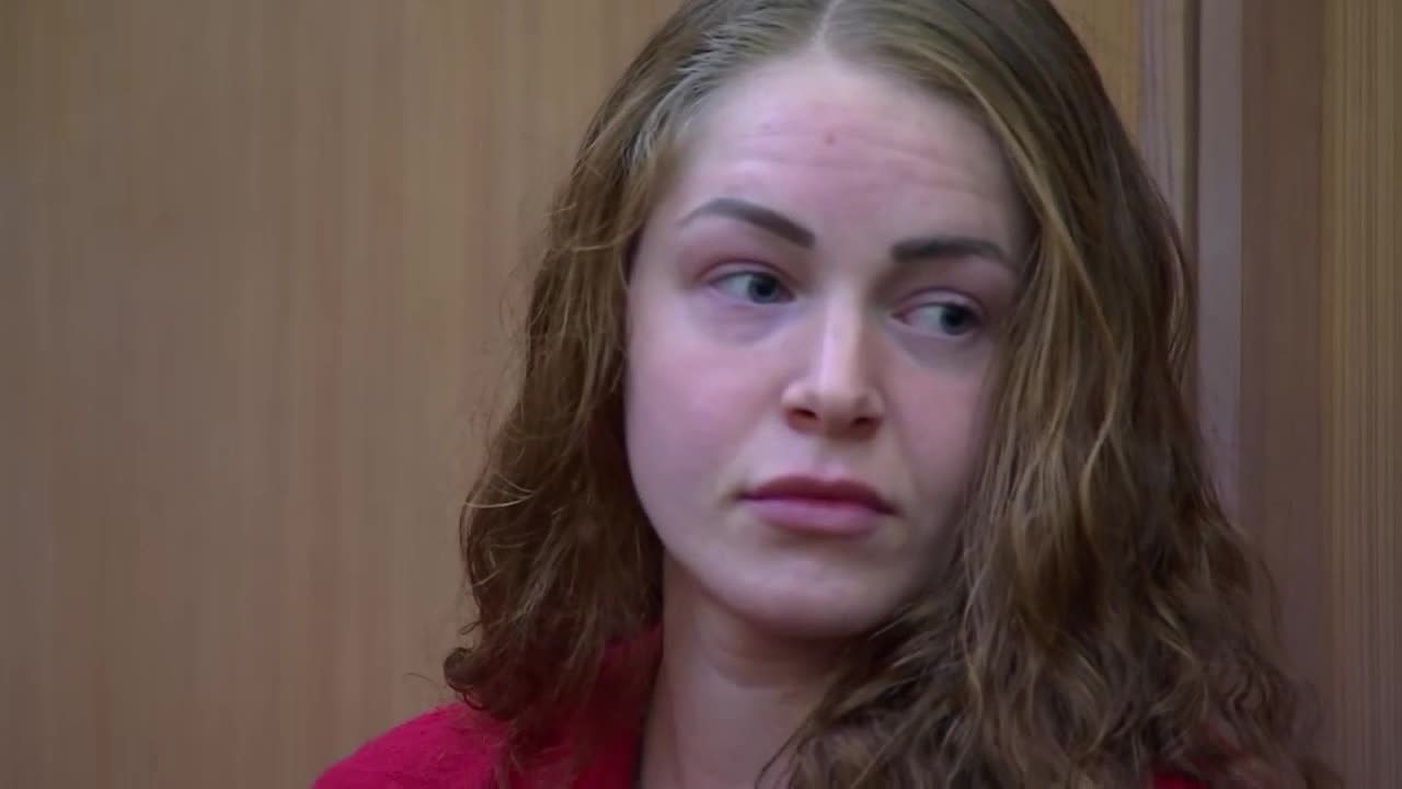 Courtney Clenney sits in court