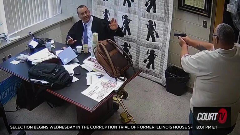 Stines shoots Judge Mullins