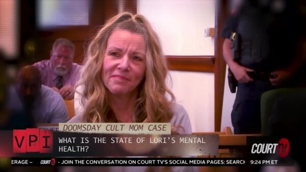 female defendant on trial