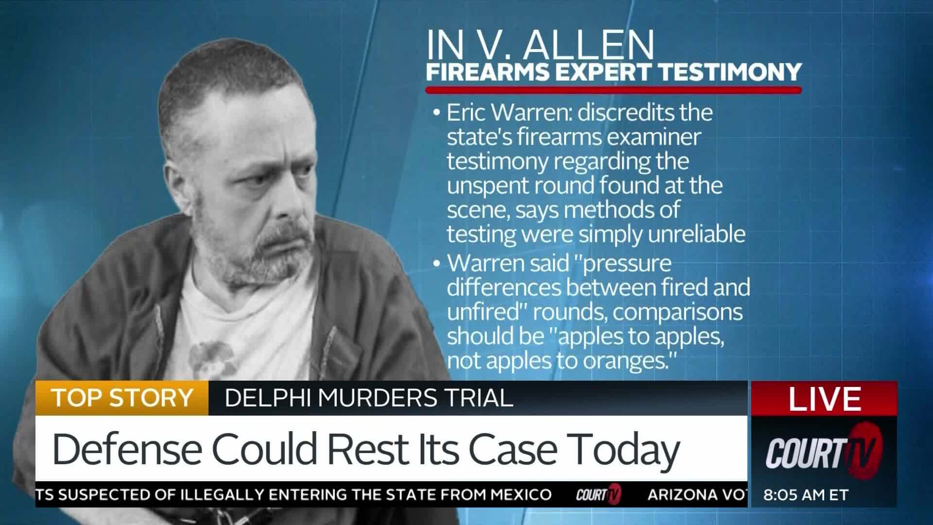 Defense Expected to Rest in the Delphi Murders Trial | Court TV Video