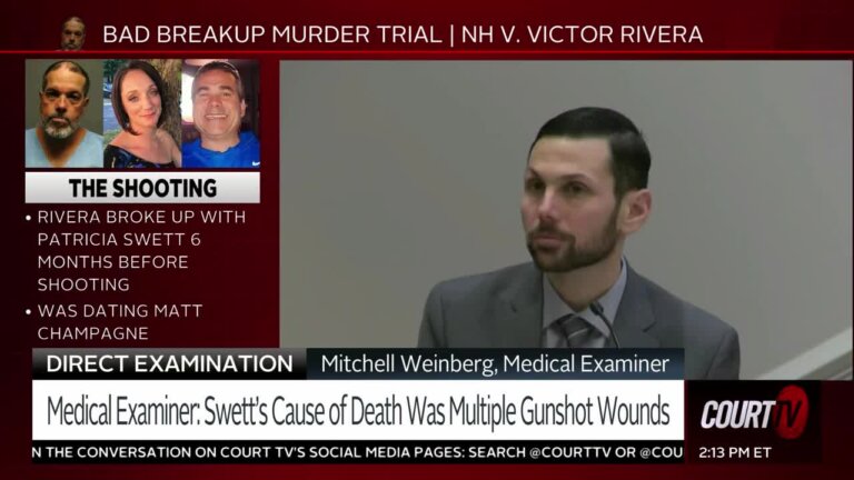 male testifies in court