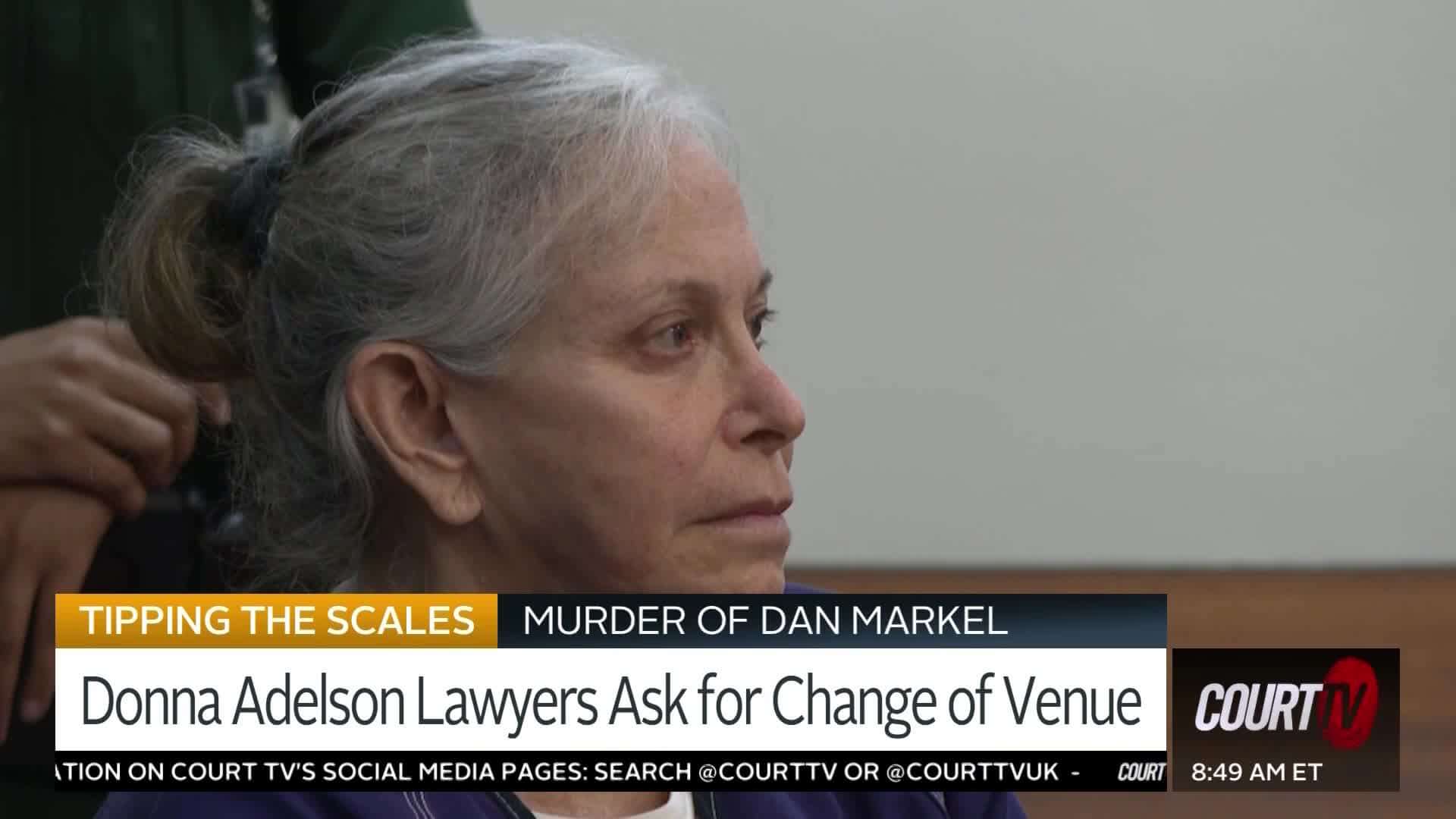 Donna Adelson Requests Change of Venue for Murder Trial | Court TV Video