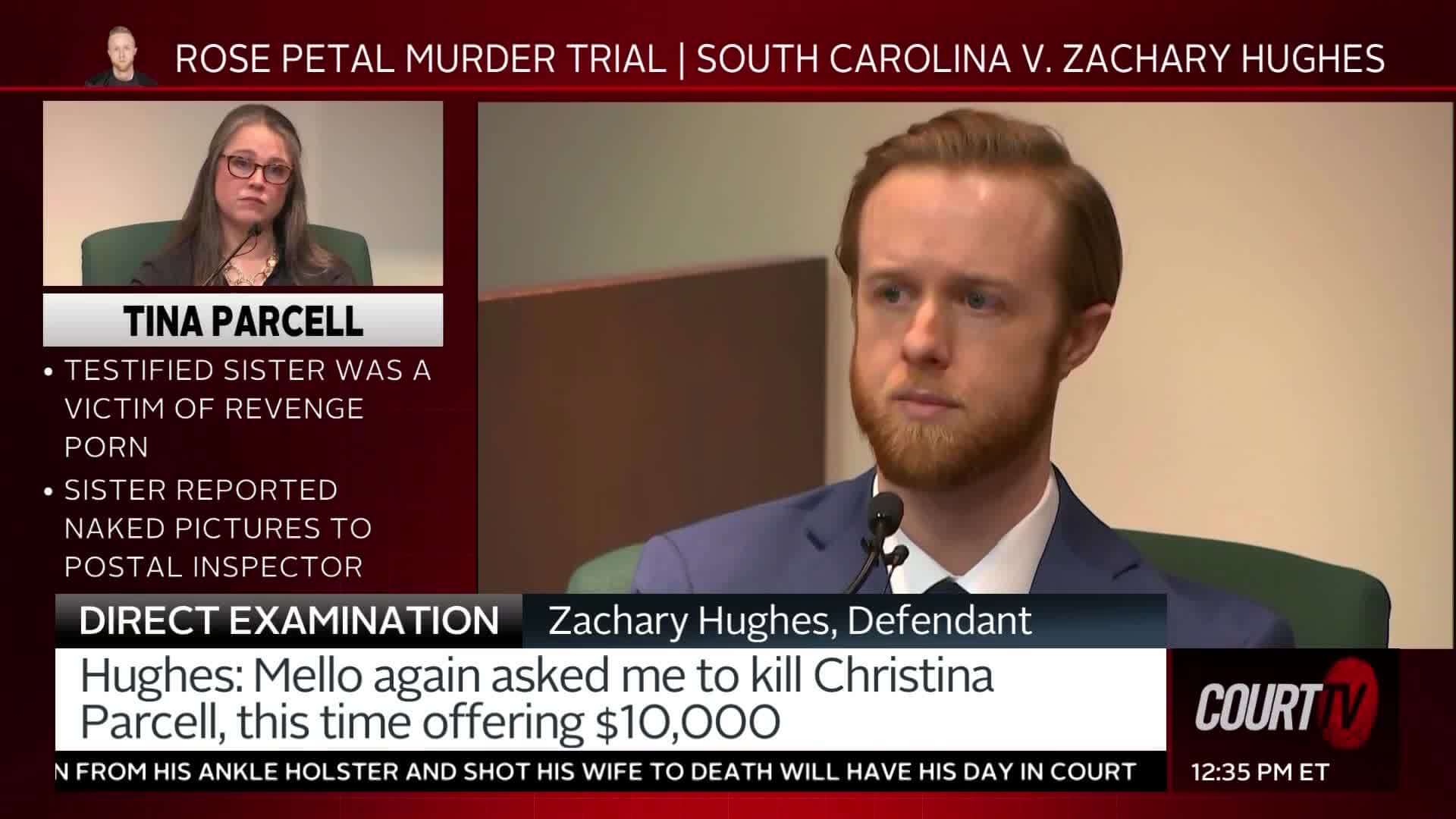 Zachary Hughes John Mello Offered Me 5K To Kill Christina Parcell