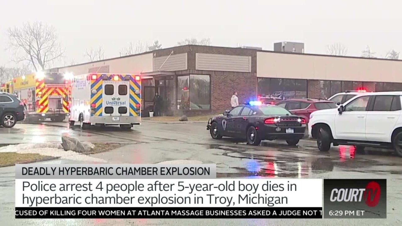 Four Charged After Thomas Cooper, 5, Dies In Hyperbaric Chamber