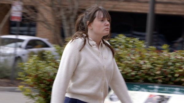 Erin Strotman walks into Henrico court