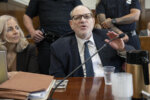 Harvey Weinstein appears in state court in Manhattan for his retrial