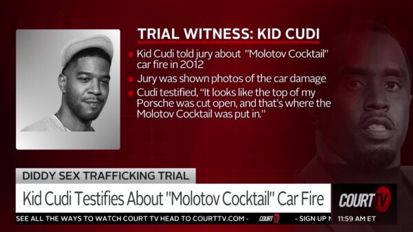 Graphic with Kid Cudi's pic and text