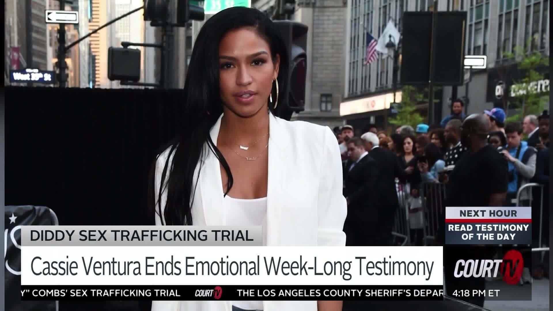 cassie brown dress court Cassie Leaves Court After Days-Long Testimony Against Sean 'Diddy' Combs