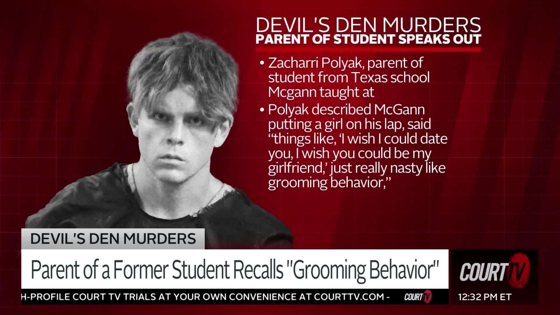 andrew McGann's mugshot with gfx of text