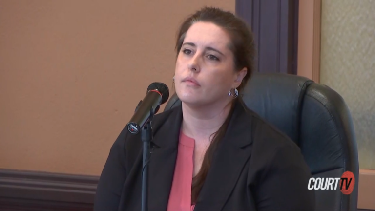 Caitlin Spence on the stand