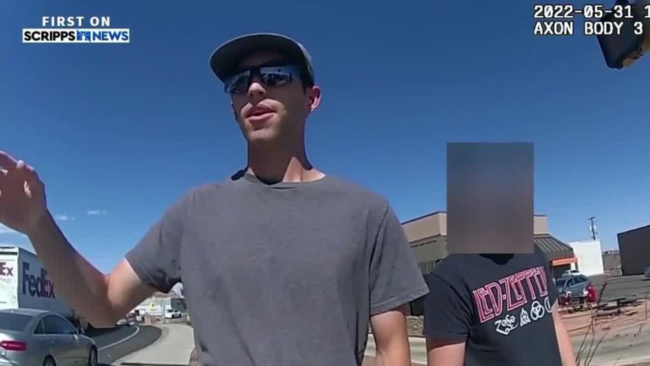 Tyler Robinson seen on bodyworn camera