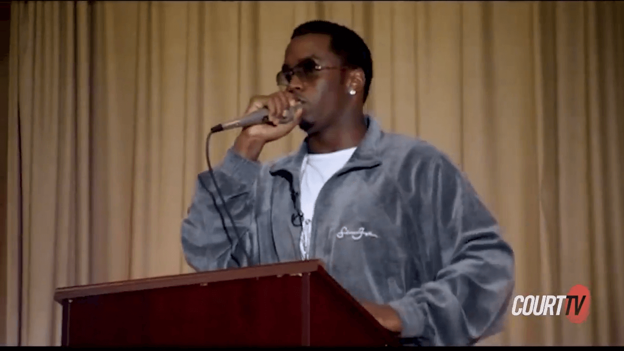 diddy at conference