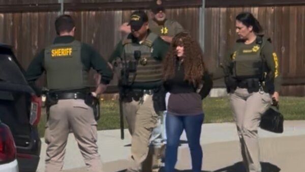 Ashlee Buzzard is arrested