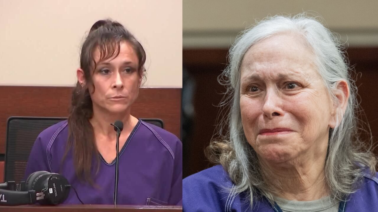 Drina Bernhardt and Donna Adelson