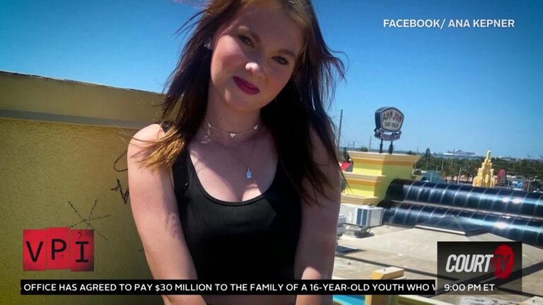 teenage girl smiling