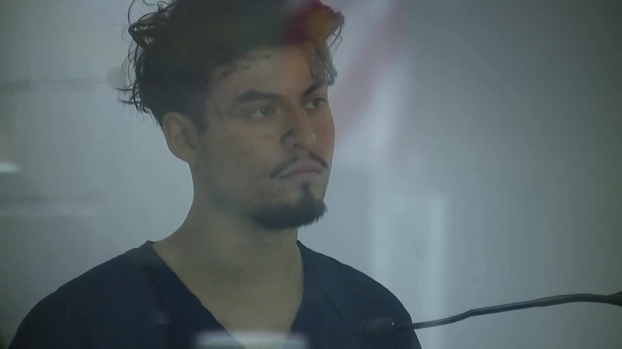 Jose Guttierez in court