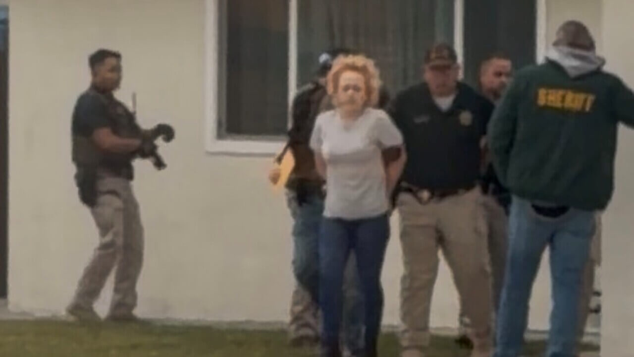 Ashlee Buzzard is arrested