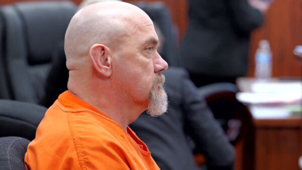 Delbert Cornish appears at his sentencing hearing
