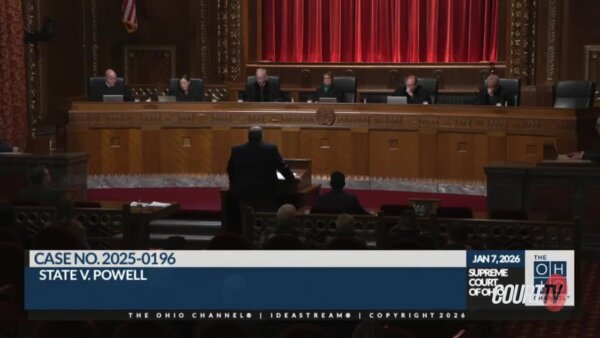 Supreme court justices on bench