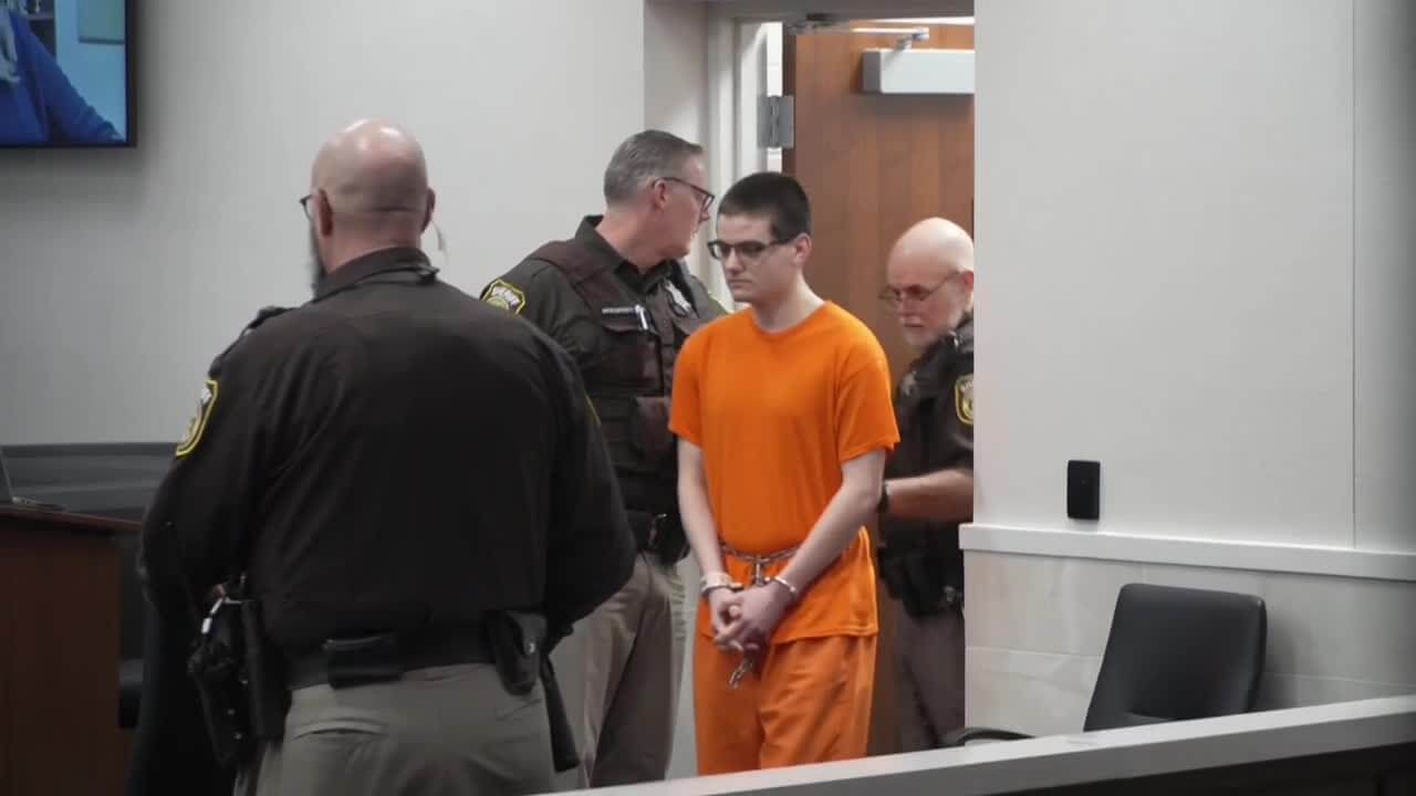 Nikita Casap enters court