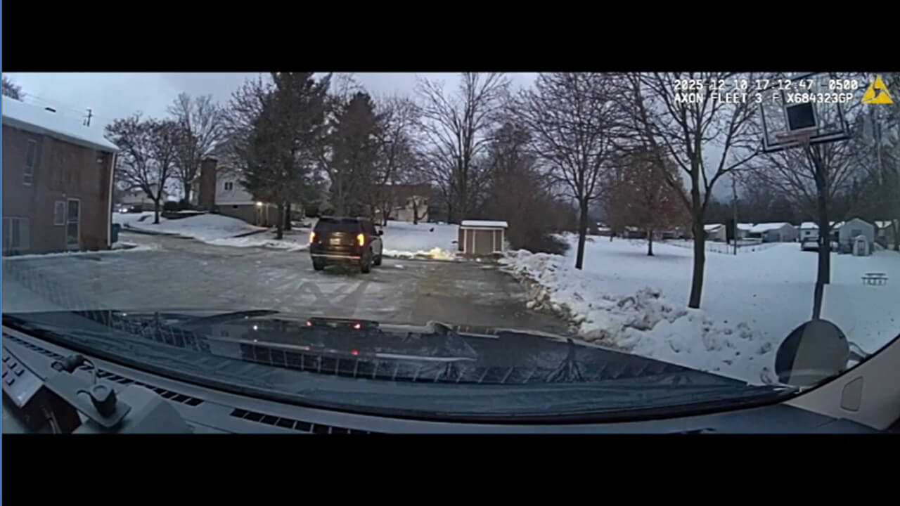 dashcam of sherrone moore arrest