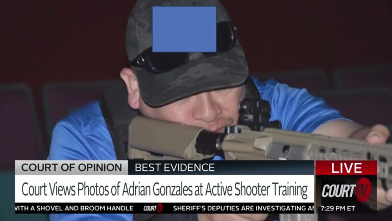 photo of Adrian Gonzales at active shooter training