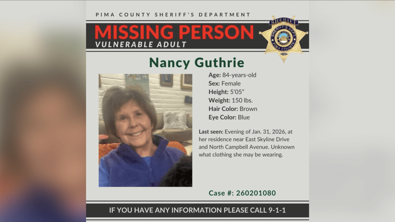 Nancy Guthrie missing photo